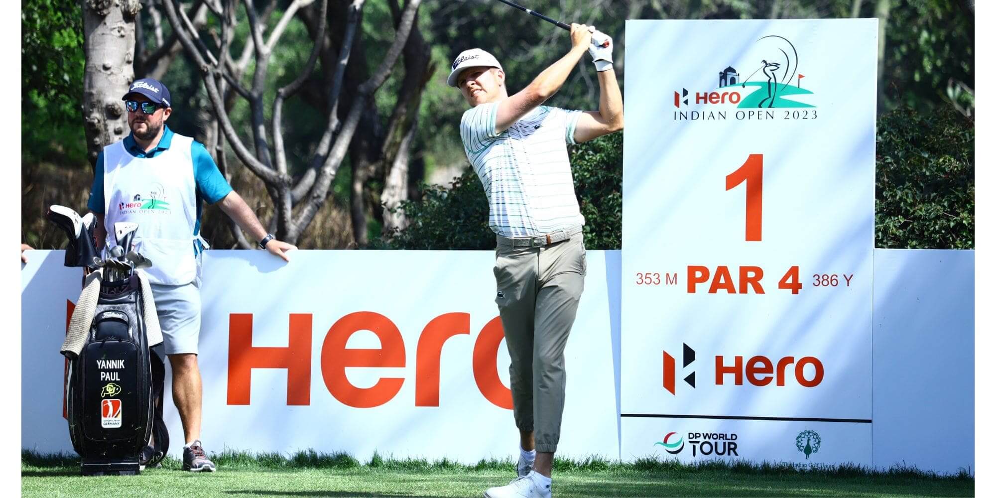 Birdie blitz takes Germany’s Paul ahead of Baisoya; holds clubhouse lead at Hero Indian Open
