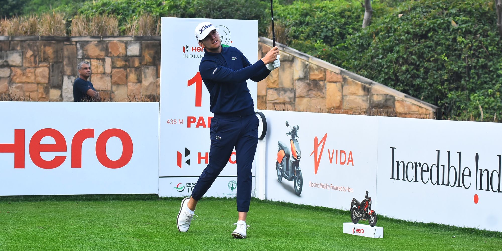 Patient and calm Paul opens 5-shot lead at halfway stage of Hero Indian Open