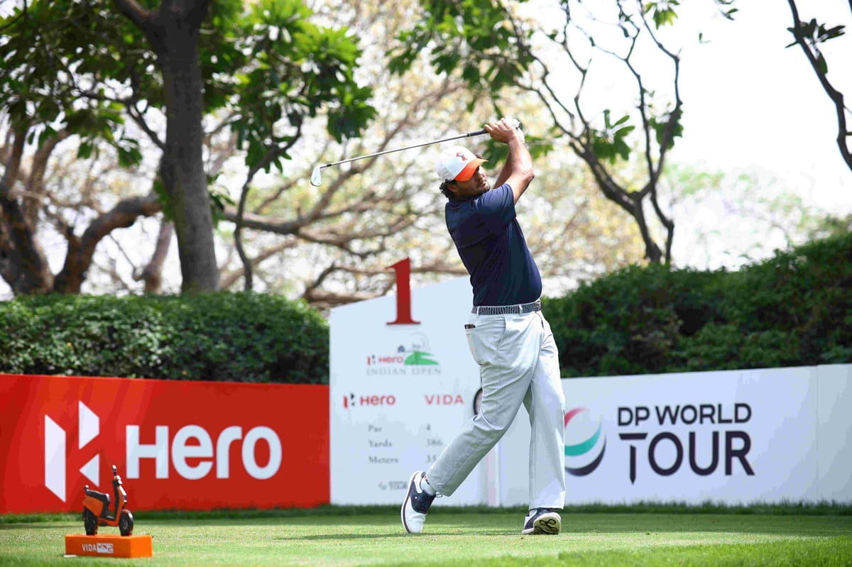 DEFENDING CHAMPION CHACARRA BUILDS USEFUL LEAD IN PURSUIT OF RARE TITLE DOUBLE AT HERO INDIAN OPEN